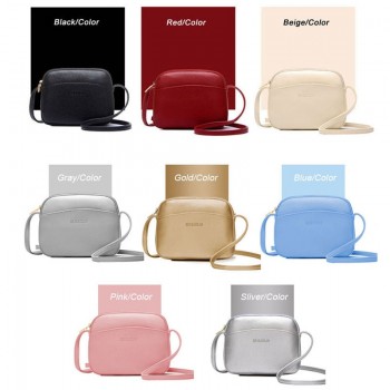 Beibaobao 2019 Hot Crossbody Bags For Women Casual Mini Candy Color Messenger Bag For Girls Flap Pu Leather Shoulder Bags